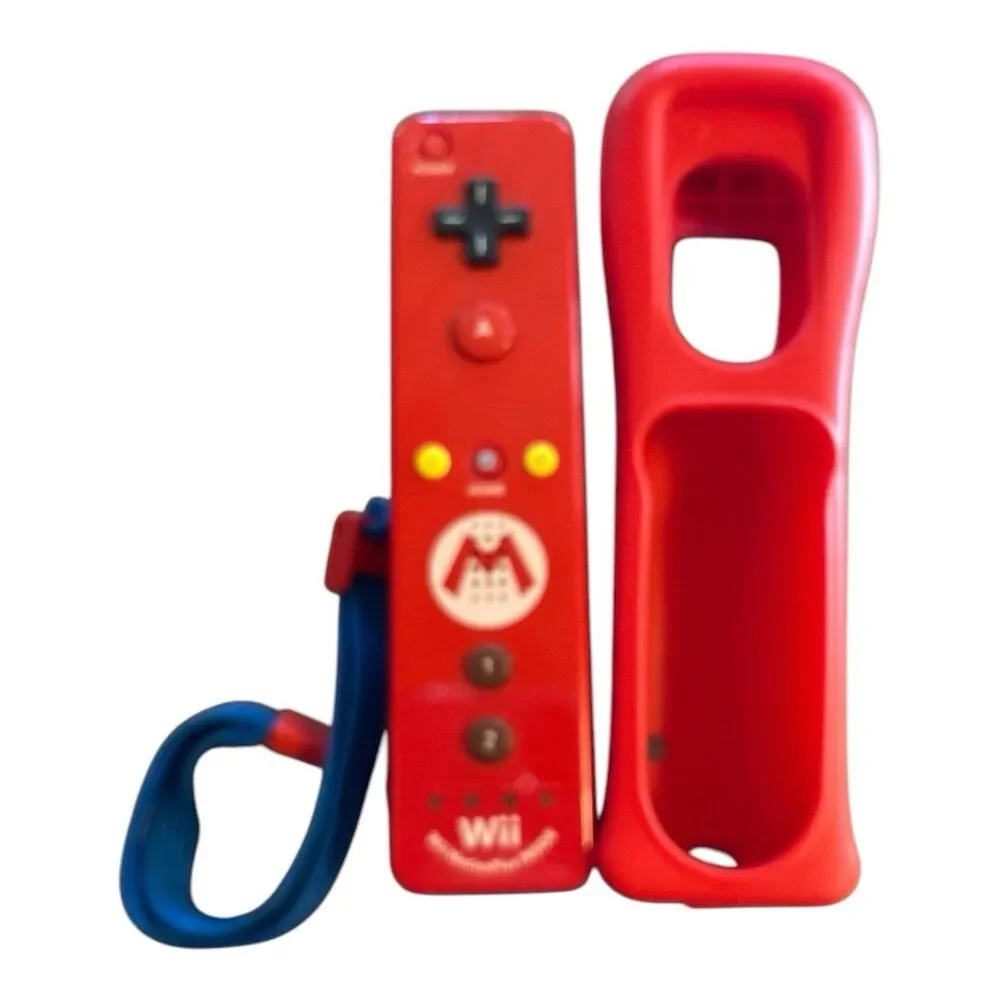 Nintendo Wii Remote Motion Plus Controller Mario Model Japan OEM Tested